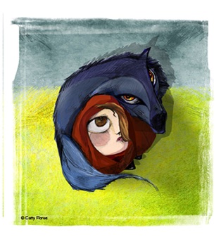 Little Red Riding Hood character for Helbling Languages YR version.