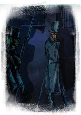 "Les Misérables" for Real Reads. Police Inspector Javert.
"Les Misérables" for Real Reads. Police Inspector Javert.